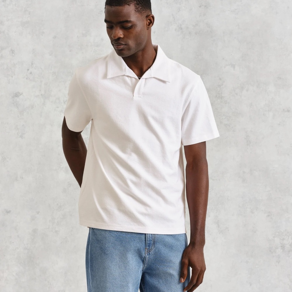 Men's Classic ecru wax London SS 2022 polo